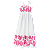 VESTIDO ESTAMPA BARRADO ACHADINHOS DA ILHA - Imagem 1
