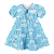 VESTIDO ESTAMPA PEIXES FLORIDOS - Imagem 1