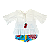 CONJUNTO ESTAMPA LEGUMES NUTRITIVOS AZUL - Imagem 1