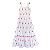 VESTIDO ESTAMPA RABANETE ROSA BEBÊ - Imagem 1