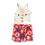 CONJUNTO ESTAMPA PRATOS PINTADOS LARANJA - Imagem 3