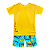 CONJUNTO ESTAMPA MAMMA MIA TURQUESA - Imagem 1