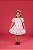 VESTIDO ESTAMPA RABANETE ROSA BEBÊ - Imagem 2