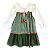 VESTIDO VERDE E OFF - Imagem 1