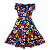 VESTIDO ESTAMPA FLORAIS COMESTÍVEIS MARINHO - Imagem 1