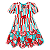 VESTIDO GEOMÉTRICO - Imagem 1