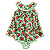 VESTIDO ESTAMPA PINTURA CANTEIRO DE MORANGO - Imagem 1