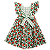 VESTIDO PINTURA CANTEIRO DE MORANGO - Imagem 3