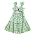 VESTIDO ESTAMPA CAMPO VERDE - Imagem 3