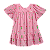 VESTIDO ESTAMPA BUQUÊ DE TULIPAS ROSA - Imagem 1