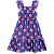 VESTIDO ESTAMPA FLOR CORAÇÃO GIZ DE CERA - Imagem 1