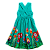 VESTIDO BARRADO JARDIM DE PAPEL - Imagem 3