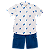 CONJUNTO ESTAMPA ORIGAMI BRANCO - Imagem 1