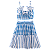 CONJUNTO ESTAMPA XADREZ AZUL - Imagem 3