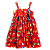 VESTIDO BRINCANDO COM AS LETRAS VERMELHO - Imagem 3