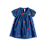 VESTIDO ESTAMPA FRAMBOESA FUNDO MARINHO - Imagem 1