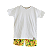 CONJUNTO ESTAMPA SEMEAR FUNDO AMARELO - Imagem 1