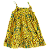 VESTIDO ESTAMPA SEMEAR FUNDO AMARELO - Imagem 1