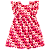 VESTIDO ESTAMPA BALA DE CORAÇÃO - Imagem 1