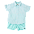 CONJUNTO LISTRAS VERDE AGUA - Imagem 1