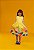 VESTIDO ESTAMPA JARDIM DE ALGAS AMARELO - Imagem 2