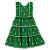 VESTIDO PINHEIRINHO FUNDO VERDE - Imagem 1