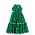 VESTIDO PINHEIRINHO FUNDO VERDE - Imagem 1
