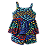 CONJUNTO ESTAMPA CARDUME AZUL MARINHO - Imagem 1
