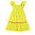 VESTIDO ESTAMPA FLAMINGO NEON - Imagem 1