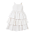 VESTIDO XADREZ BEGE E BRANCO - Imagem 1