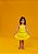 CONJUNTO ESTAMPA FLAMINGO AMARELO NEON - Imagem 2