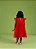 VESTIDO TULE E GALLES VERMELHO - Imagem 3