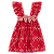 VESTIDO LAÇO CANDY CANES FUNDO VERMELHO - Imagem 3