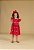 VESTIDO LAÇO CANDY CANES FUNDO VERMELHO - Imagem 2
