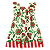 VESTIDO ESTAMPA FLORES DE NATAL - Imagem 1