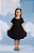 VESTIDO LISO QUEBEC PRETO - Imagem 2