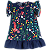 VESTIDO BARRADO JARDIM BORDADO - Imagem 1