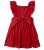 VESTIDO GALLES VERMELHO CORAL - Imagem 1