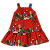 VESTIDO BRINCANDO NA FLORESTA VERMELHO - Imagem 1