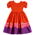 VESTIDO ESTAMPA ONDAS DIVERTIDAS - Imagem 1