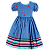 VESTIDO ESTAMPA ESTRELAS BORDADAS - Imagem 1