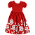 VESTIDO ESTAMPA FLORES BRANCAS - Imagem 1