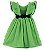 VESTIDO LISO VERDE - Imagem 3