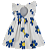 VESTIDO MARGARIDAS SOLAR FUNDO BRANCO - Imagem 3