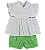 CONJUNTO ESTAMPA MINI PLANETAS VERDE - Imagem 1