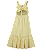 VESTIDO MAQUINETADO AMARELO - Imagem 3