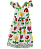 VESTIDO BARRADO VIVA FLOR AMARELO - Imagem 1