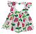 VESTIDO BARRADO VIVA FLOR ROSA - Imagem 3