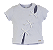 BLUSA MALHA CANELADA BRANCA - Imagem 1