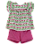 CONJUNTO ESTAMPA FLORESCER ROSA - Imagem 1